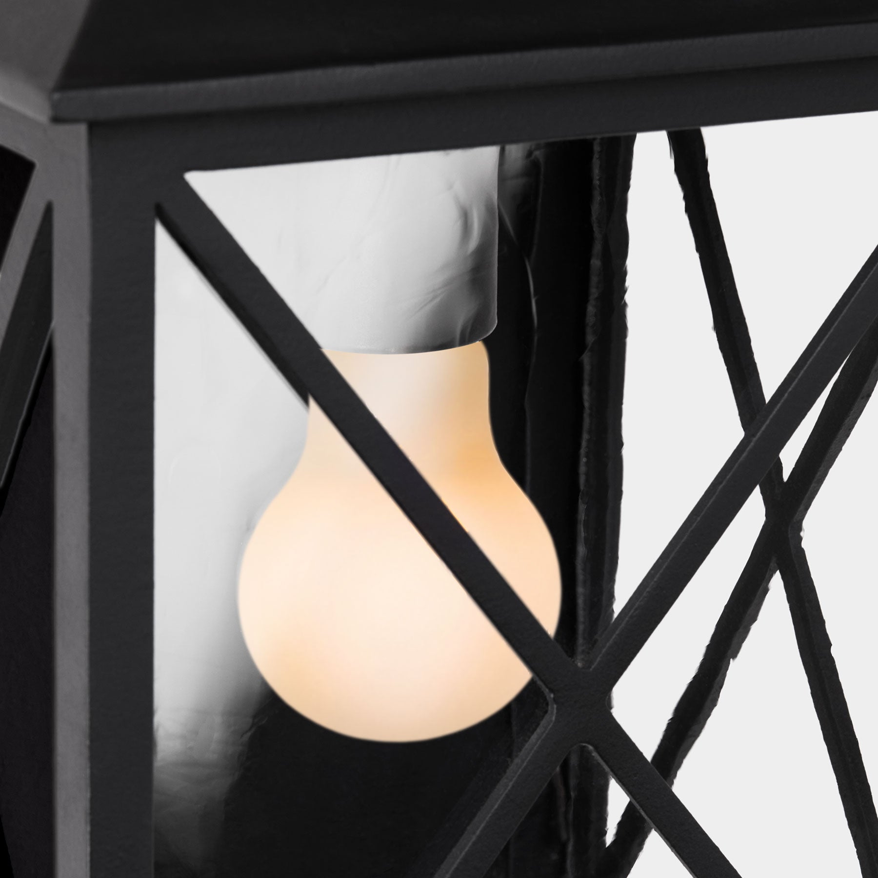 Handmade Exterior Outdoor Lighting by Santa Barbara Lighting Company | The Bridgeport X Wall Mount