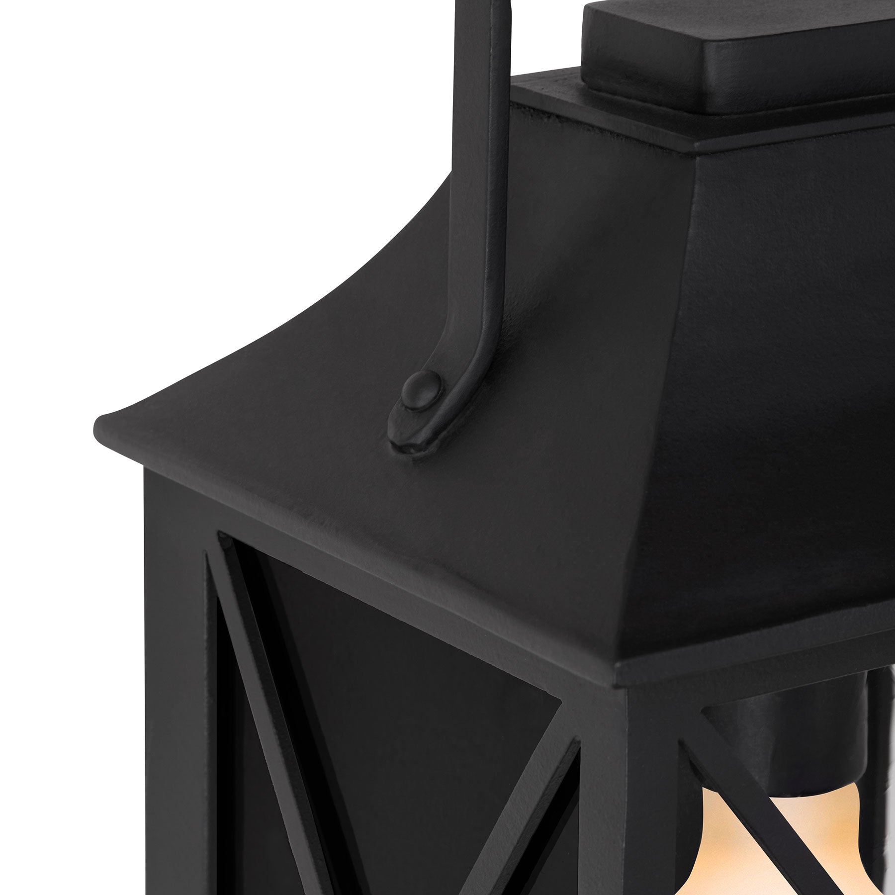 Handmade Exterior Outdoor Lighting by Santa Barbara Lighting Company | The Bridgeport X Wall Mount