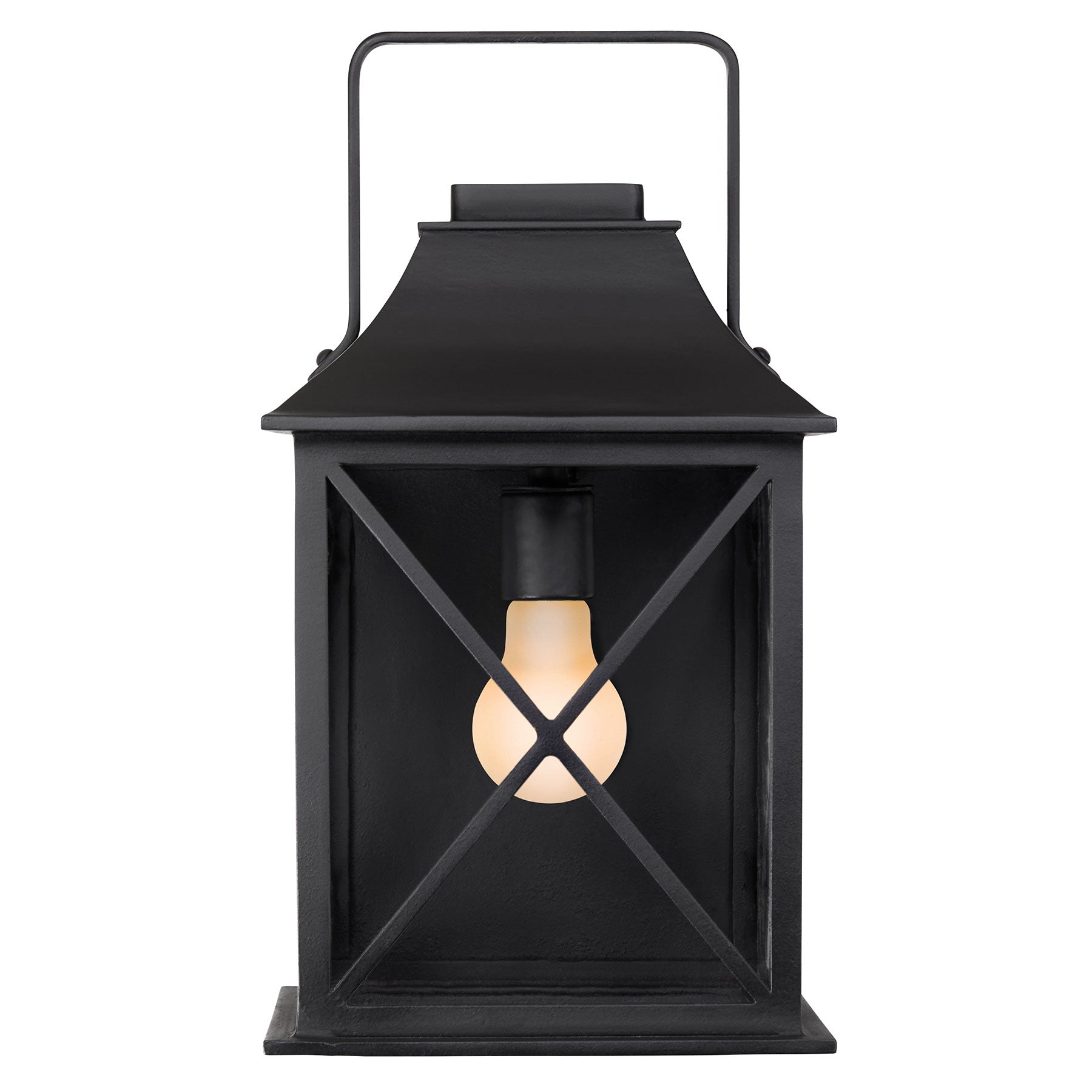 Handmade Exterior Outdoor Lighting by Santa Barbara Lighting Company | The Bridgeport X Wall Mount