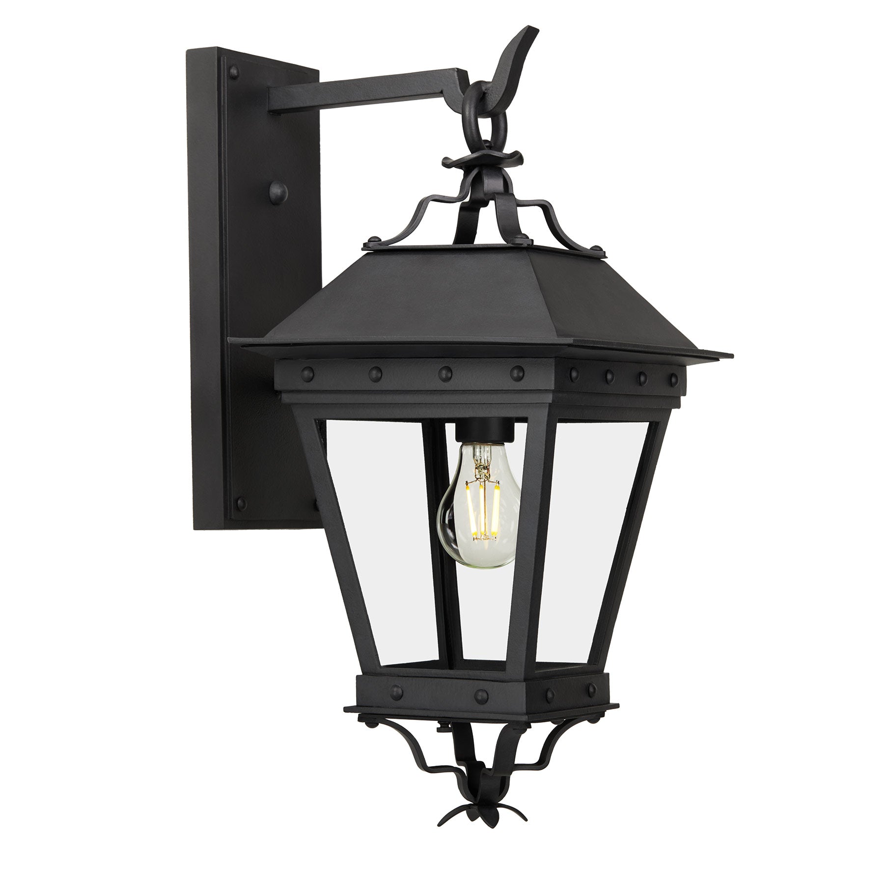 Outdoor, luxury lighting - The Presidio Wall Sconce | Exterior lights, Handmade by Santa Barbara Lighting Company