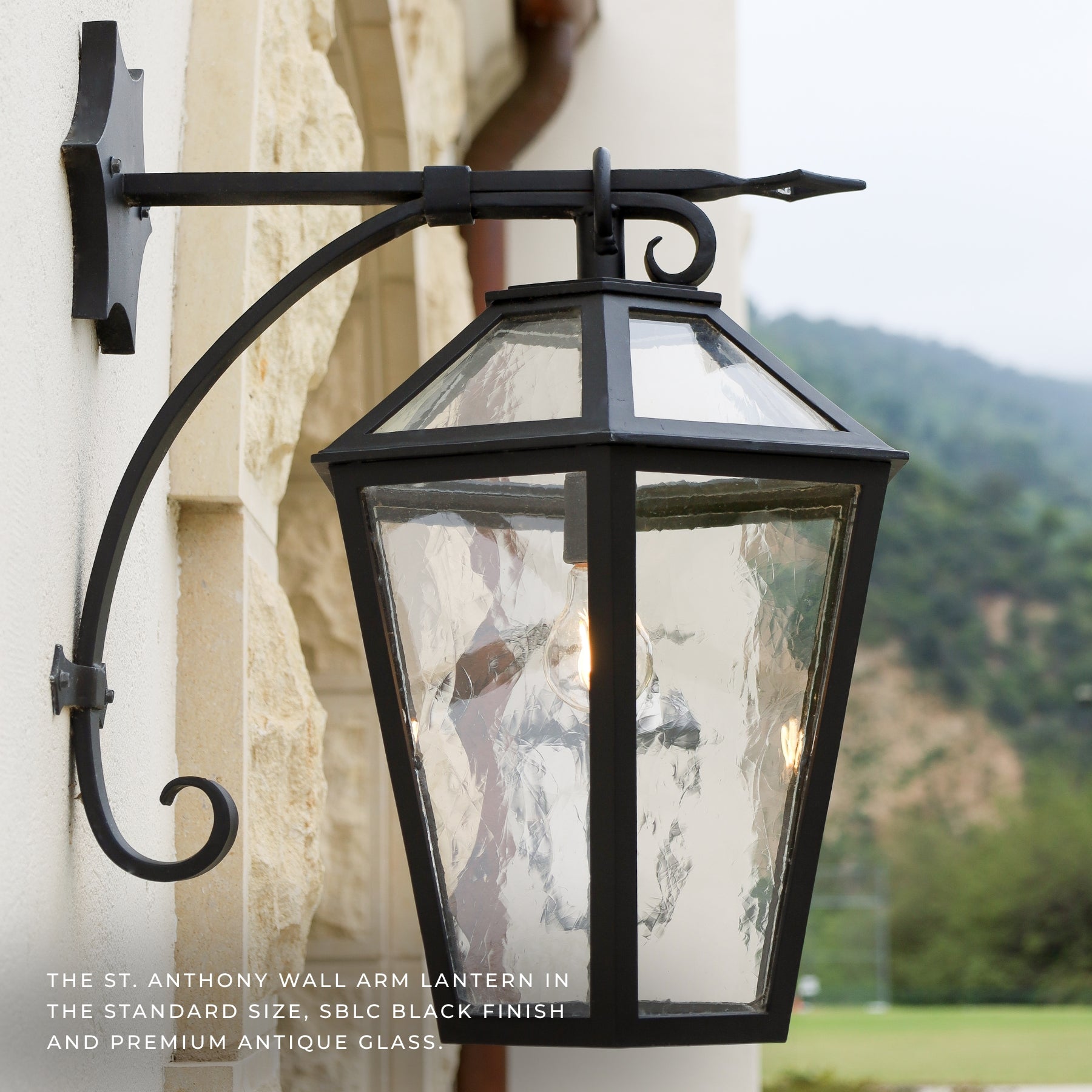 St. Anthony Wall Arm Lantern