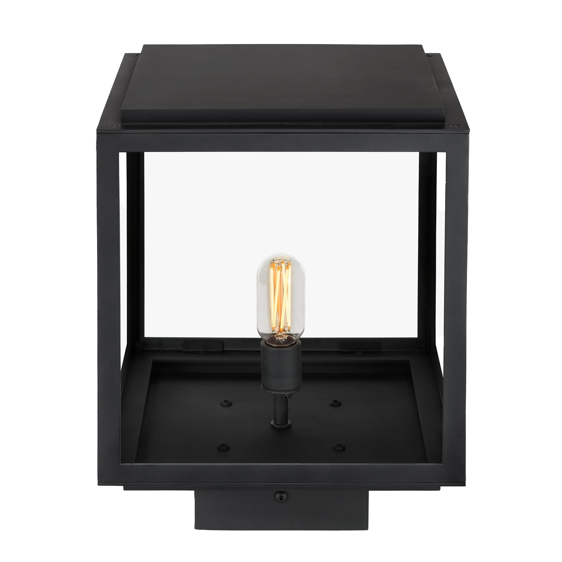 Shoreline Post Mount Handmade Exterior Post Mount Light Fixture | Pier Lights