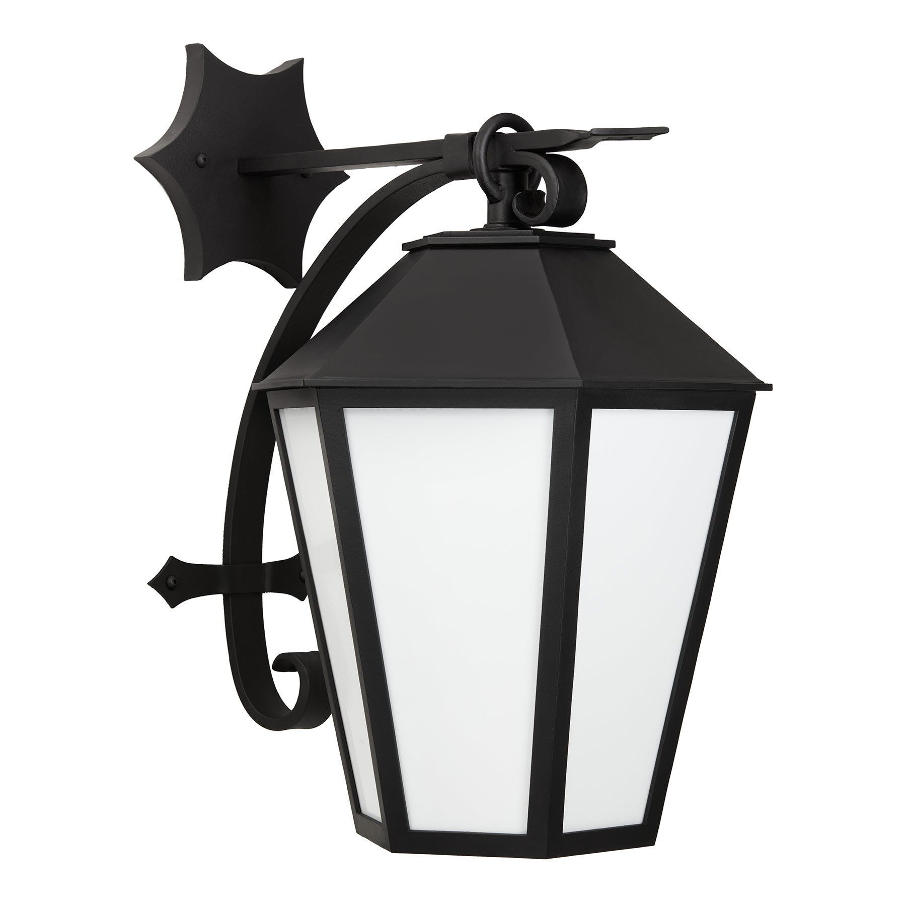 St. Anthony Exterior Lighting Fixture by Santa Barbara Lighting Company | Designed in collaboration with Anthony Grumbine of Harrison Design | Wall Light | Mediterranean Style Lighting | Dark Sky Compliant to reduce light pollution | IDA Guidelines - If other CCTs or mounting options are available for the luminaire, a notation needs to be made on the web page, spec sheets, and order forms that 3000K or warmer, and fixed mounts must be ordered for IDA certification compliance