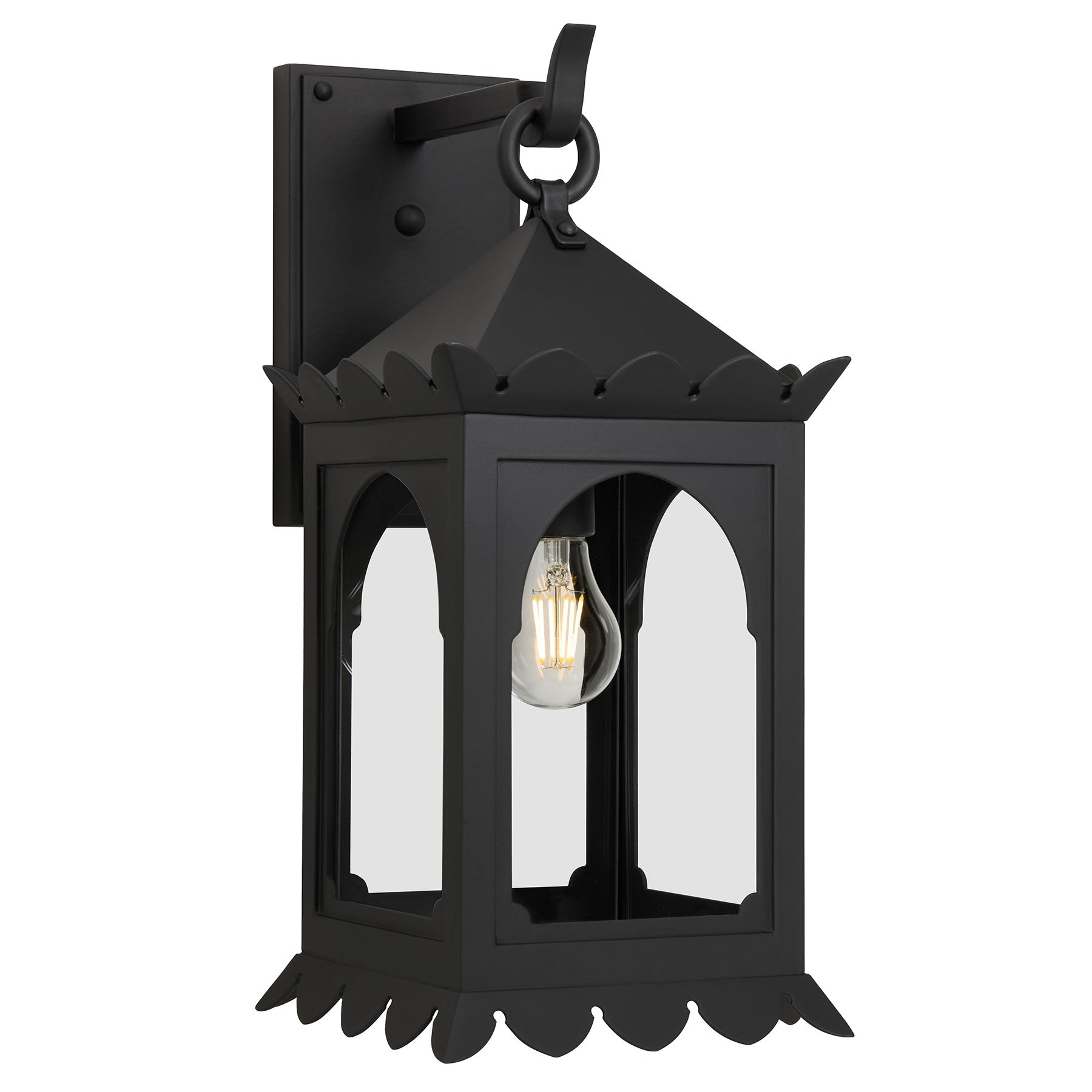 The Zara | Moorish Style Exterior Light Fixture by Santa Barbara Lighting Company | Exterior Handmade Lighting