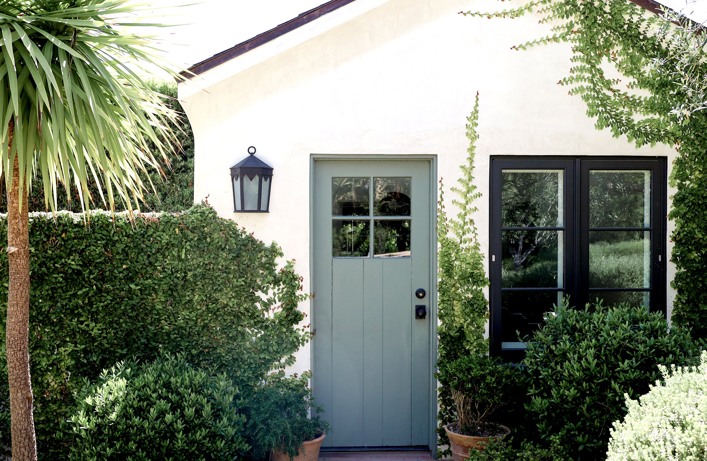 The Orena Flush Mount Light Fixture Handmade by Santa Barbara Lighting Company | Exterior Outdoor Lighting Designs