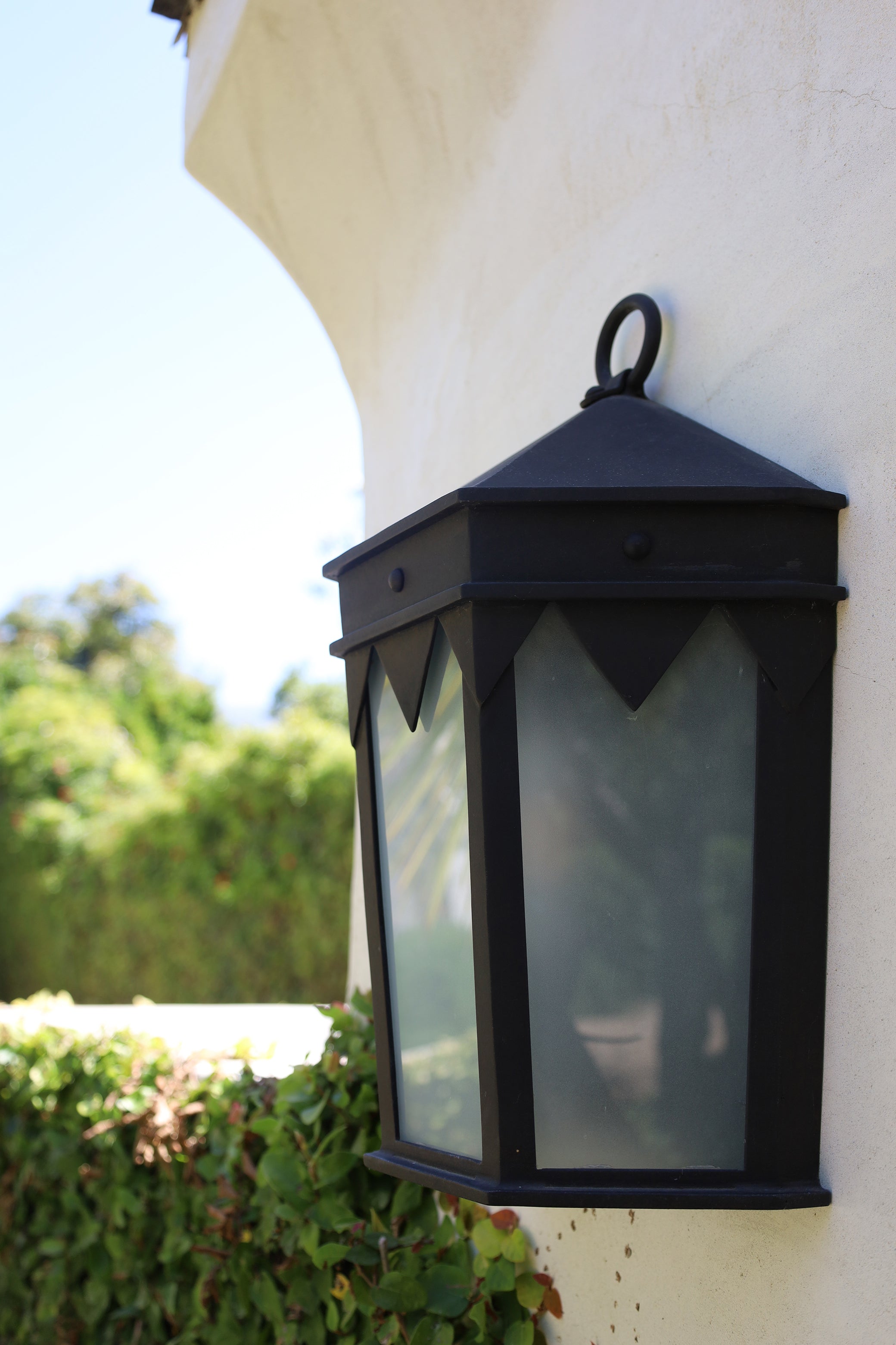 The Orena Flush Mount inspired by the architectural beauty of Santa Barbara and heritage | Outdoor Lighting Designs