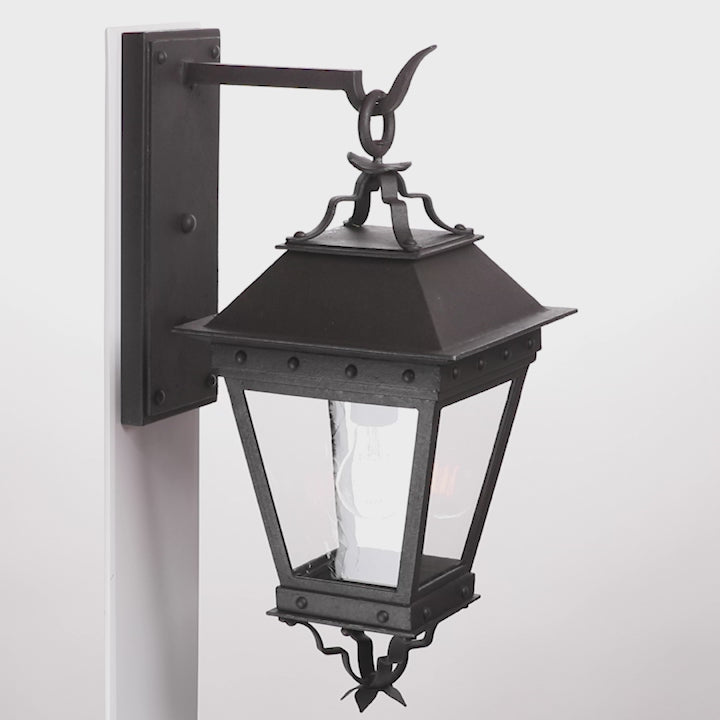 Outdoor, luxury lighting - The Presidio Wall Sconce | Exterior lights, Handmade by Santa Barbara Lighting Company