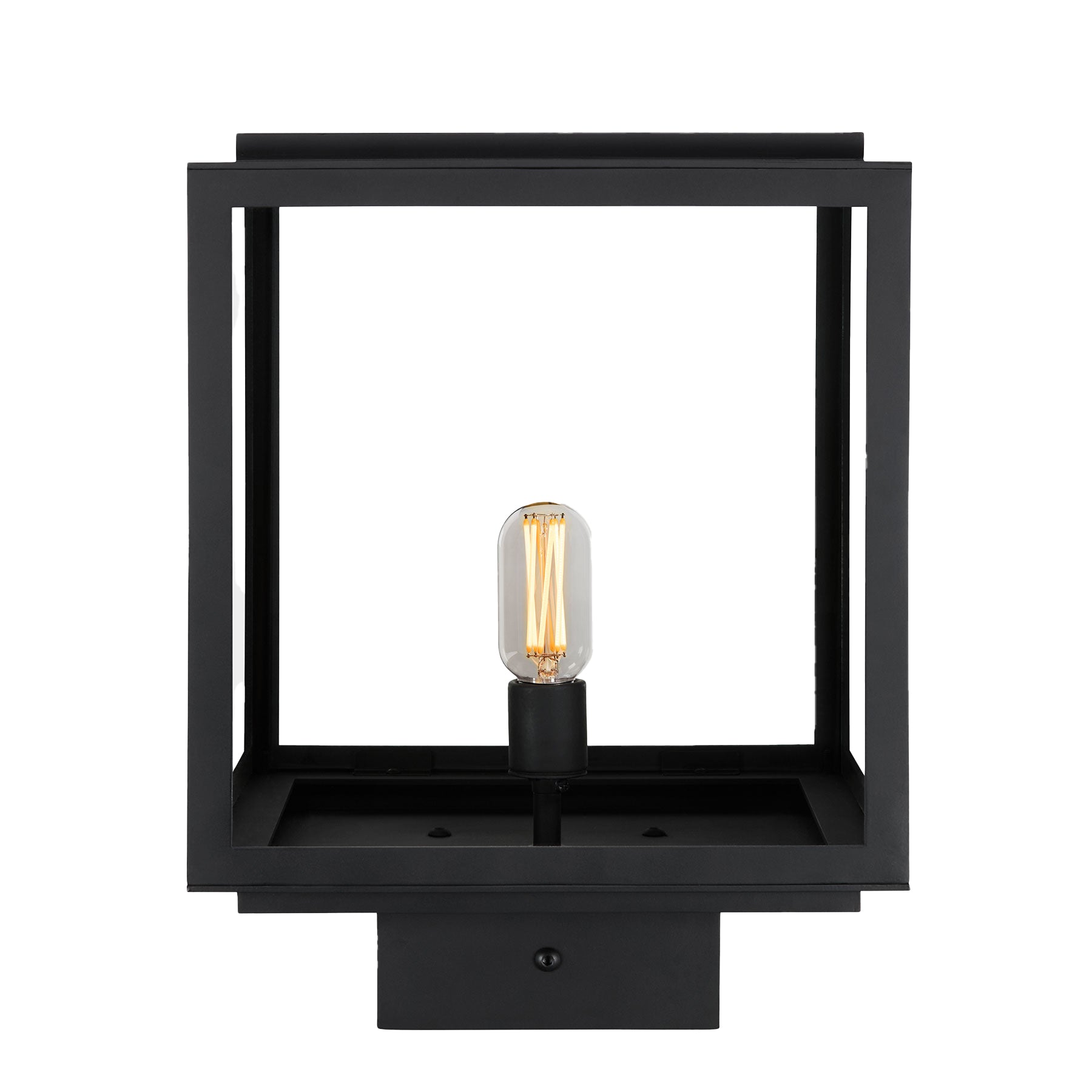 Handmade Modern Minimal Post Mount Light Fixture