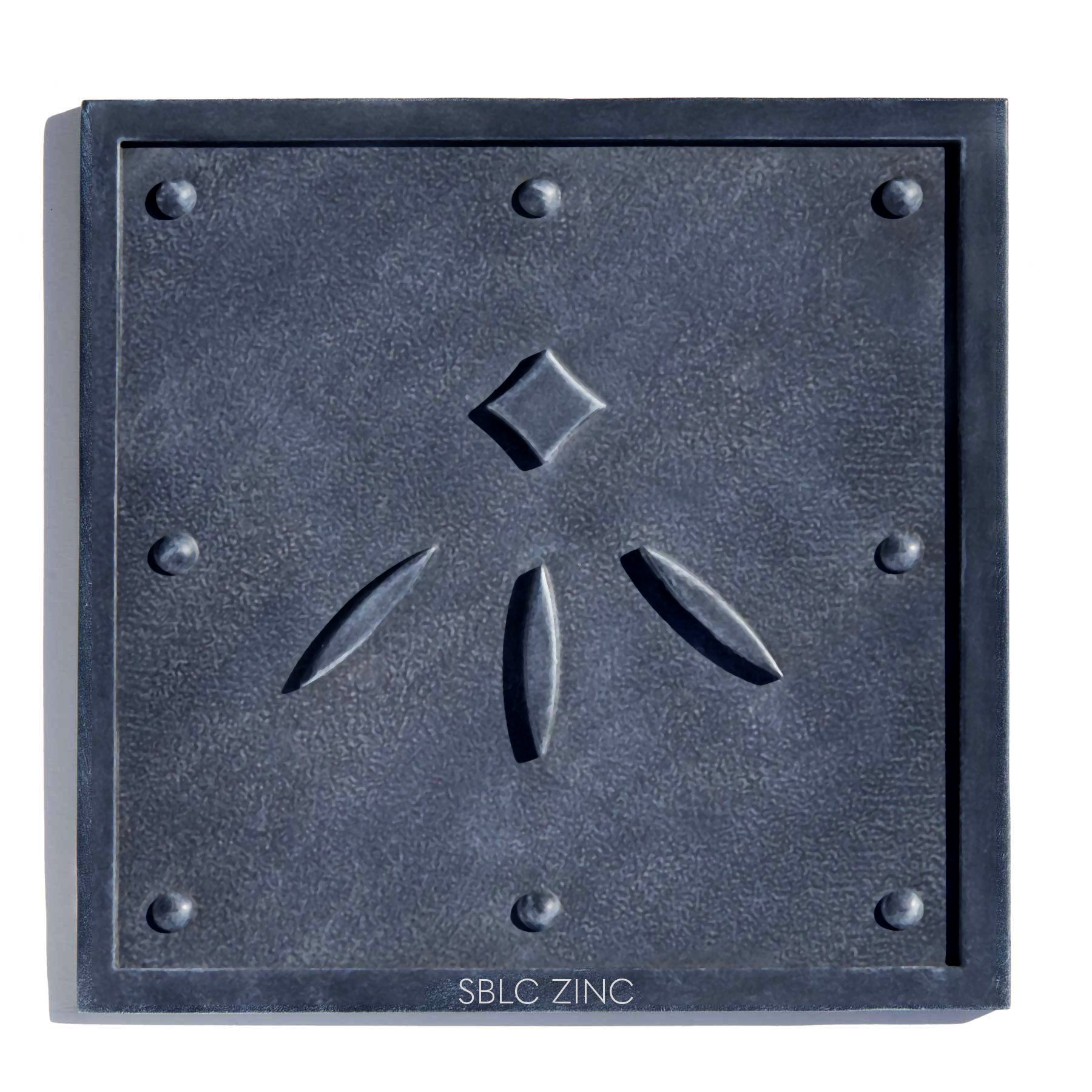 Zinc Finish for Outdoor Lighting Handcrafted by Santa Barbara Lighting Company | Hand Applied Finishes - Custom Color Available
