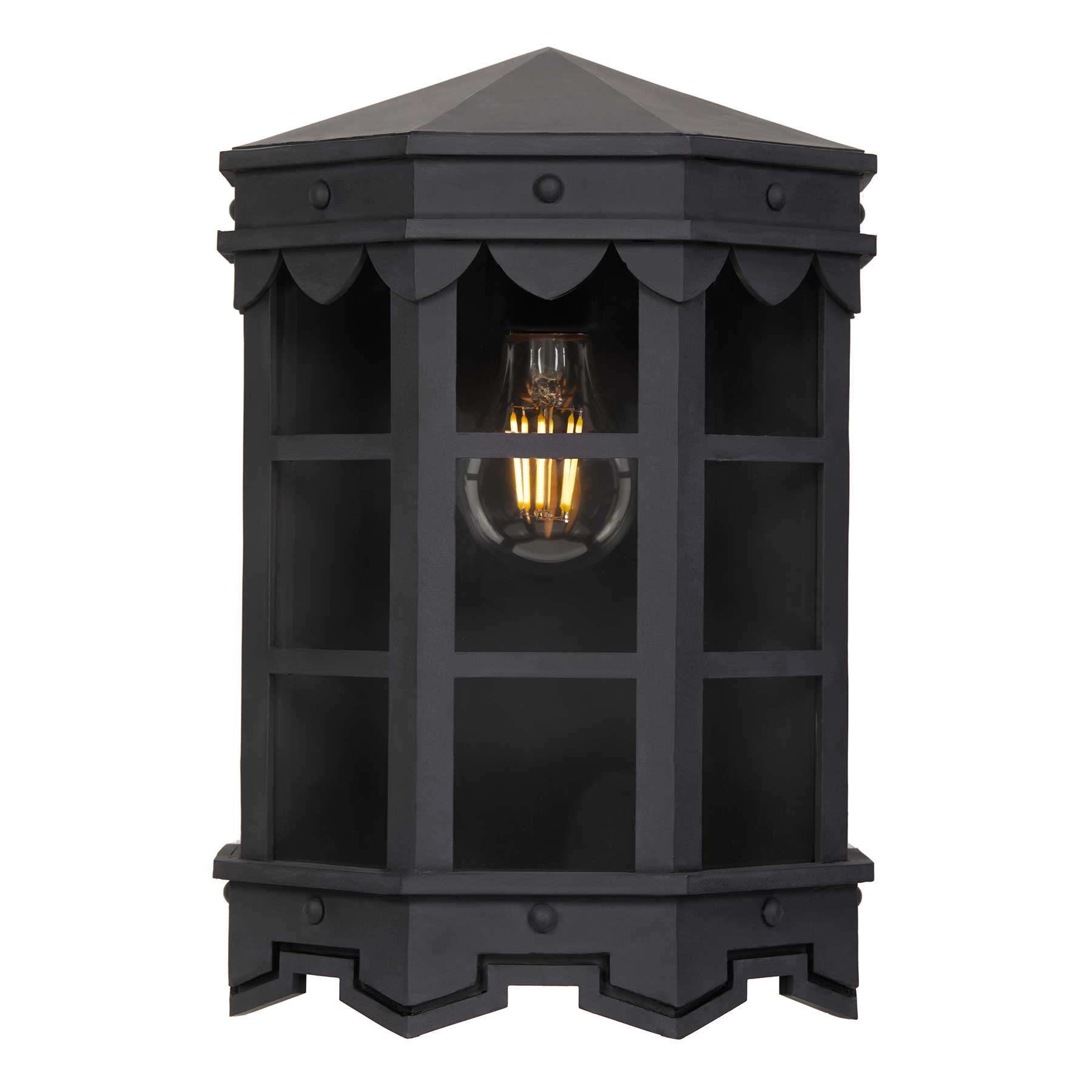 De la Guerra 08 Outdoor Flush Mount Lighting Fixture by Santa Barbara Lighting Company