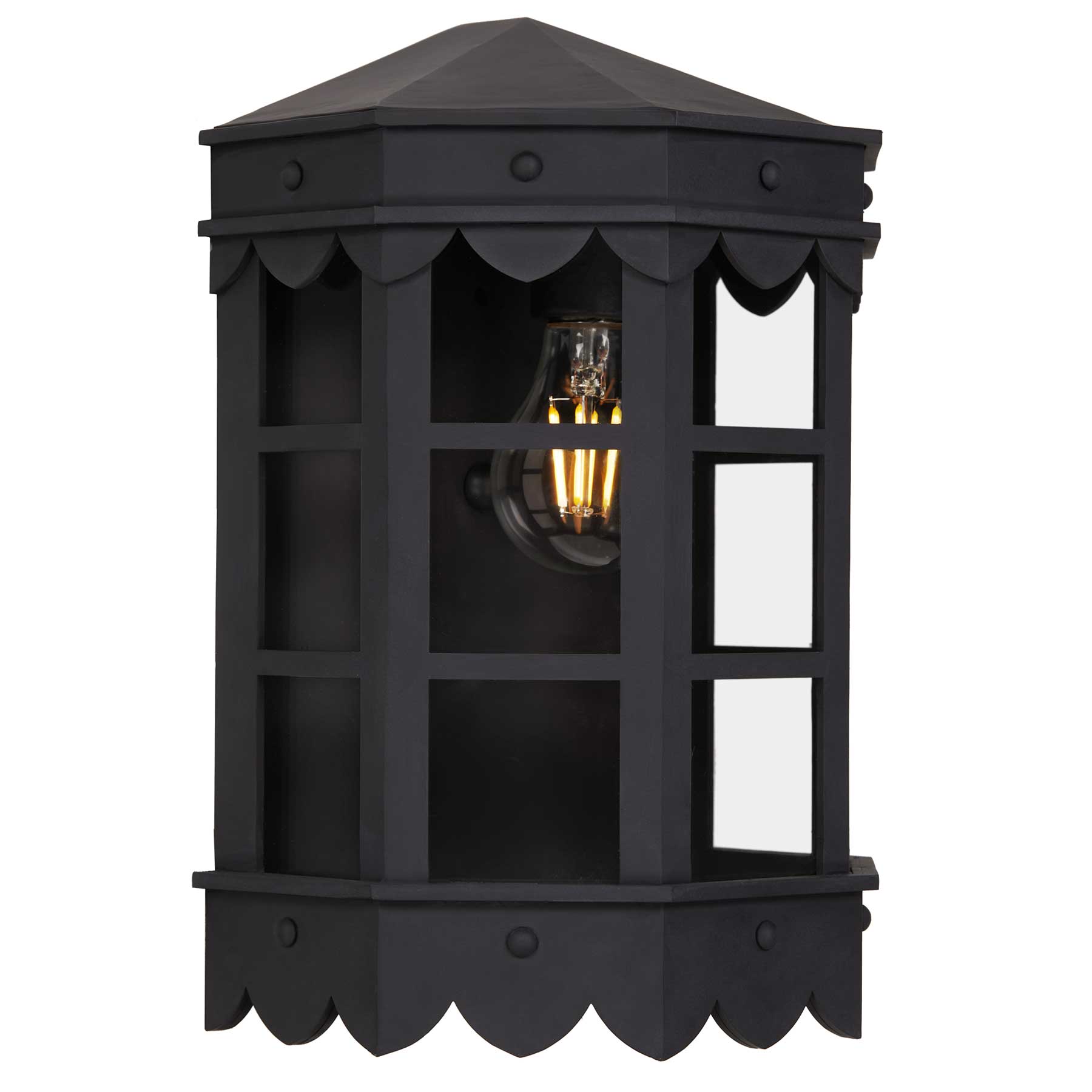 De la Guerra 08 Outdoor Flush Mount Lighting Fixture by Santa Barbara Lighting Company