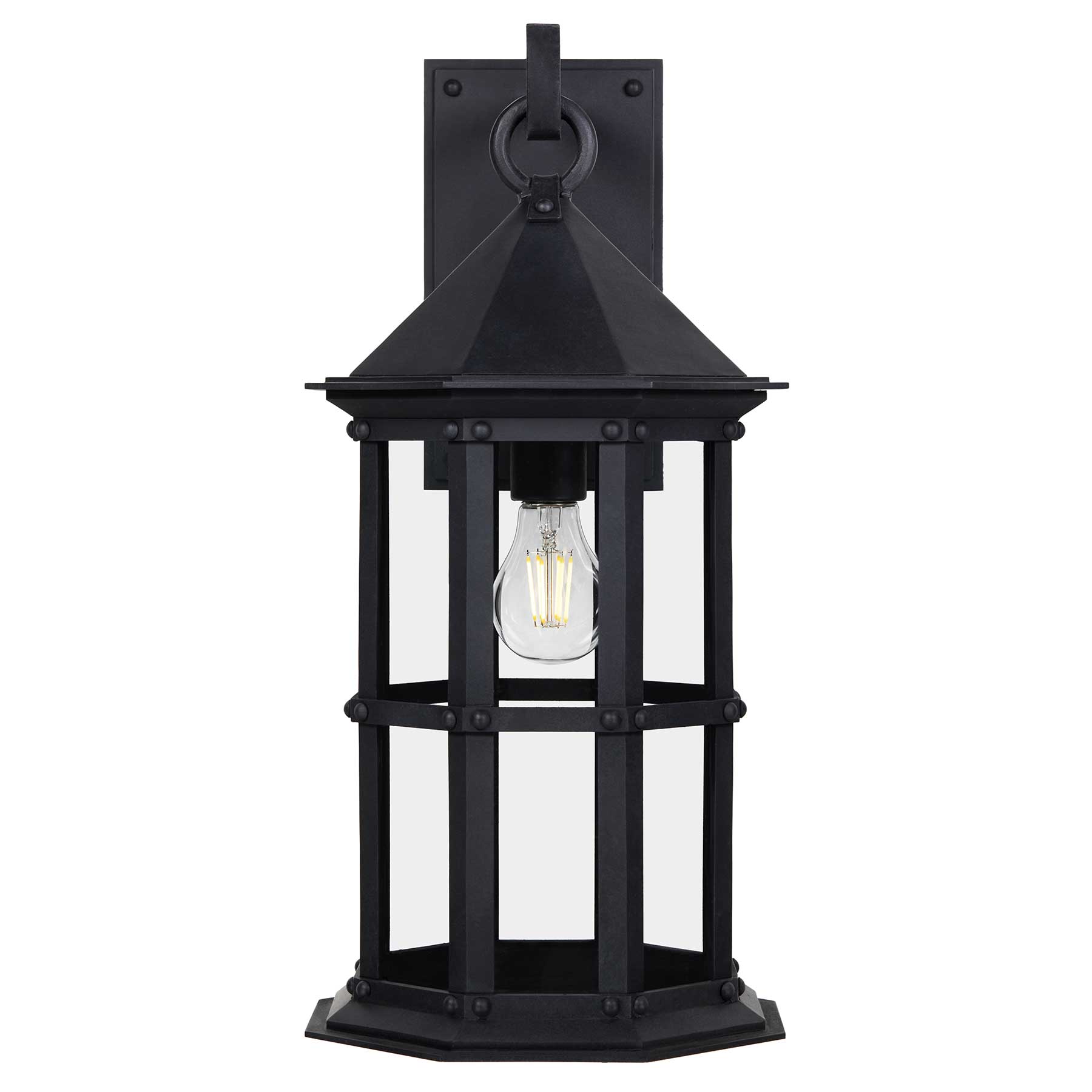 Arlington Arm Mount Biltmore Arm Mount by Santa Barbara Lighting Company exterior lighting heavy gauge steel 