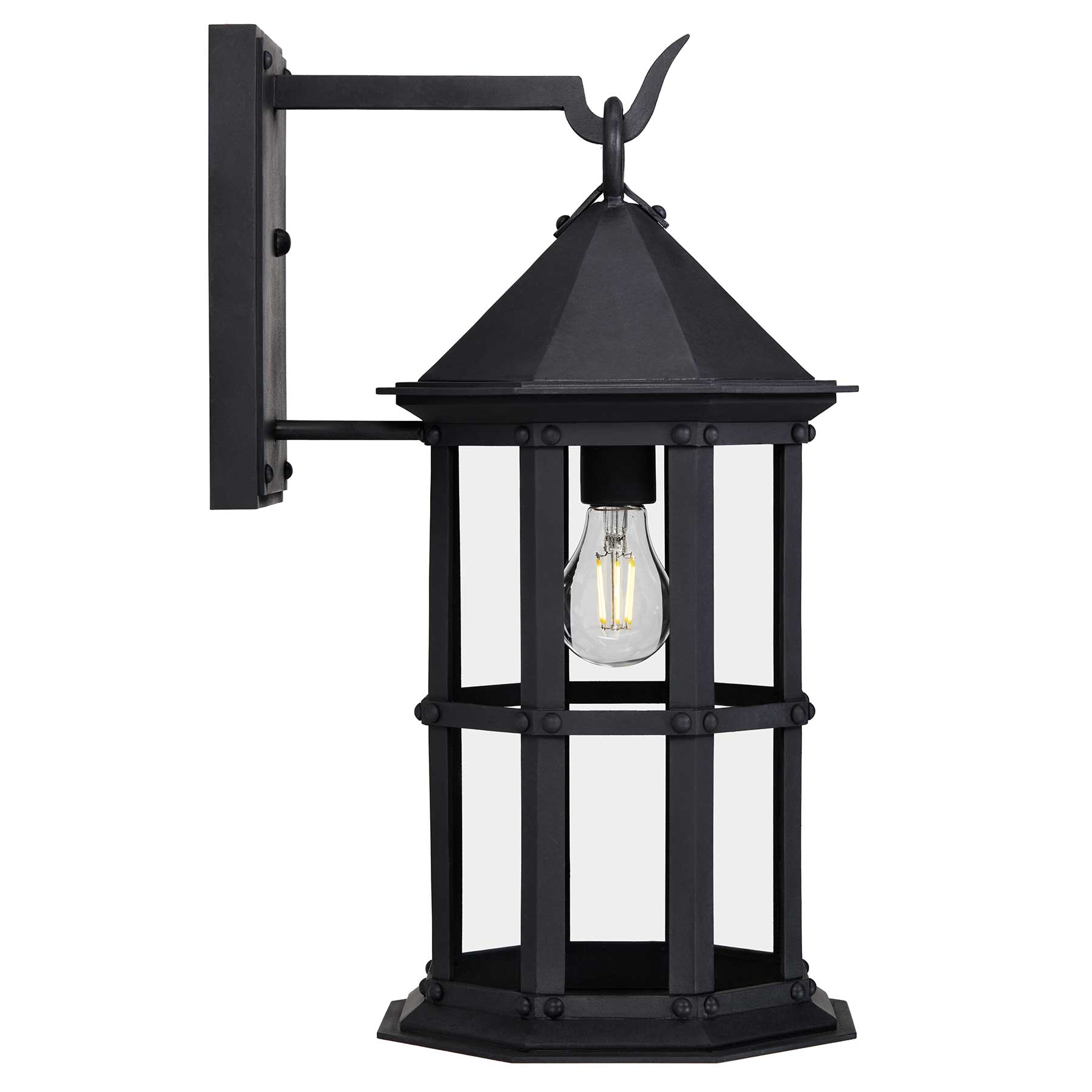 Arlington Arm Mount Biltmore Arm Mount by Santa Barbara Lighting Company exterior lighting heavy gauge steel 