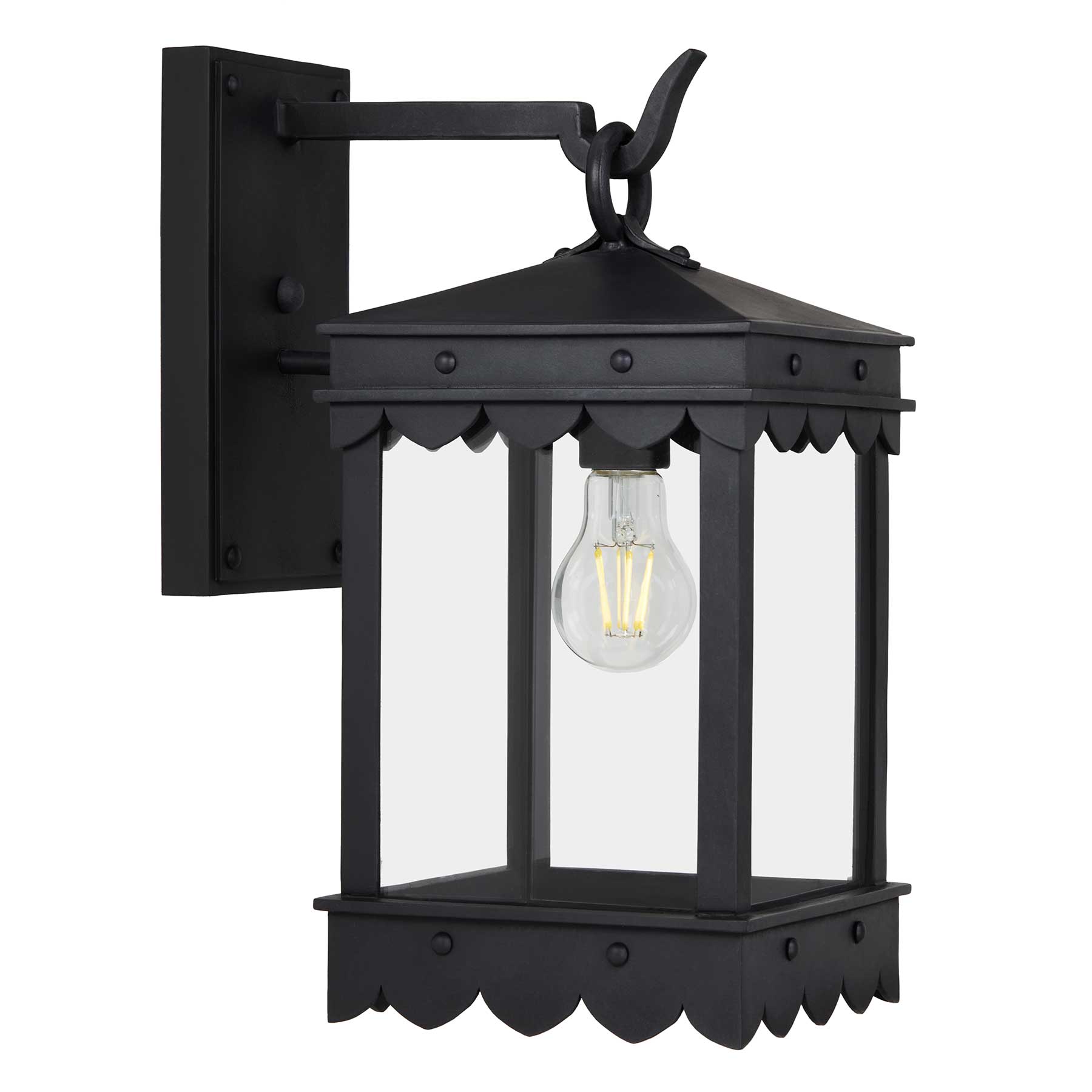 Outdoor, luxury lighting - The De la Guerra 04 Wall Sconce | Exterior lights, Handmade by Santa Barbara Lighting Company