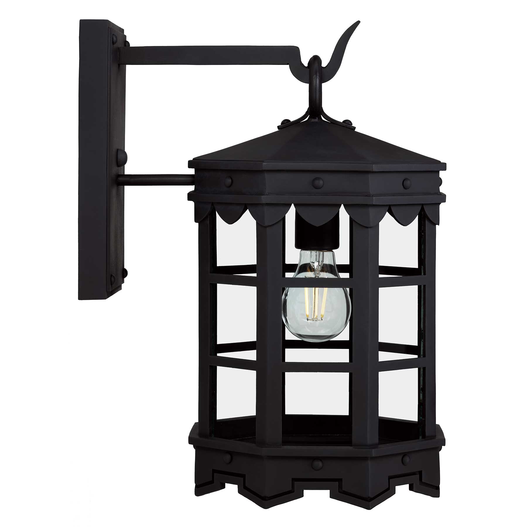 Outdoor, luxury lighting - The De la Guerra 08 Wall Sconce | Exterior lights, Handmade by Santa Barbara Lighting Company
