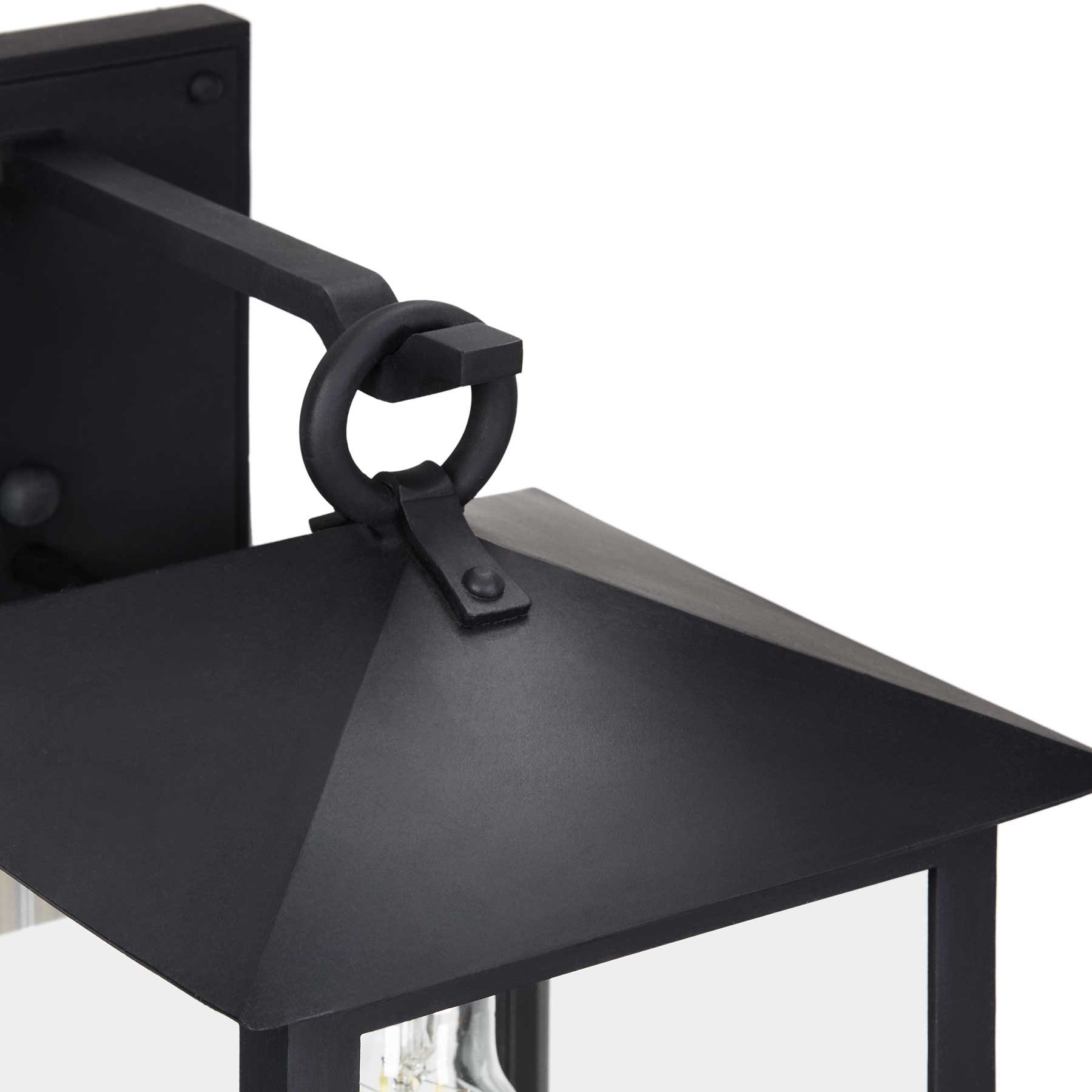 Meridian Arm Mount by Santa Barbara Lighting Company exterior lighting heavy gauge steel