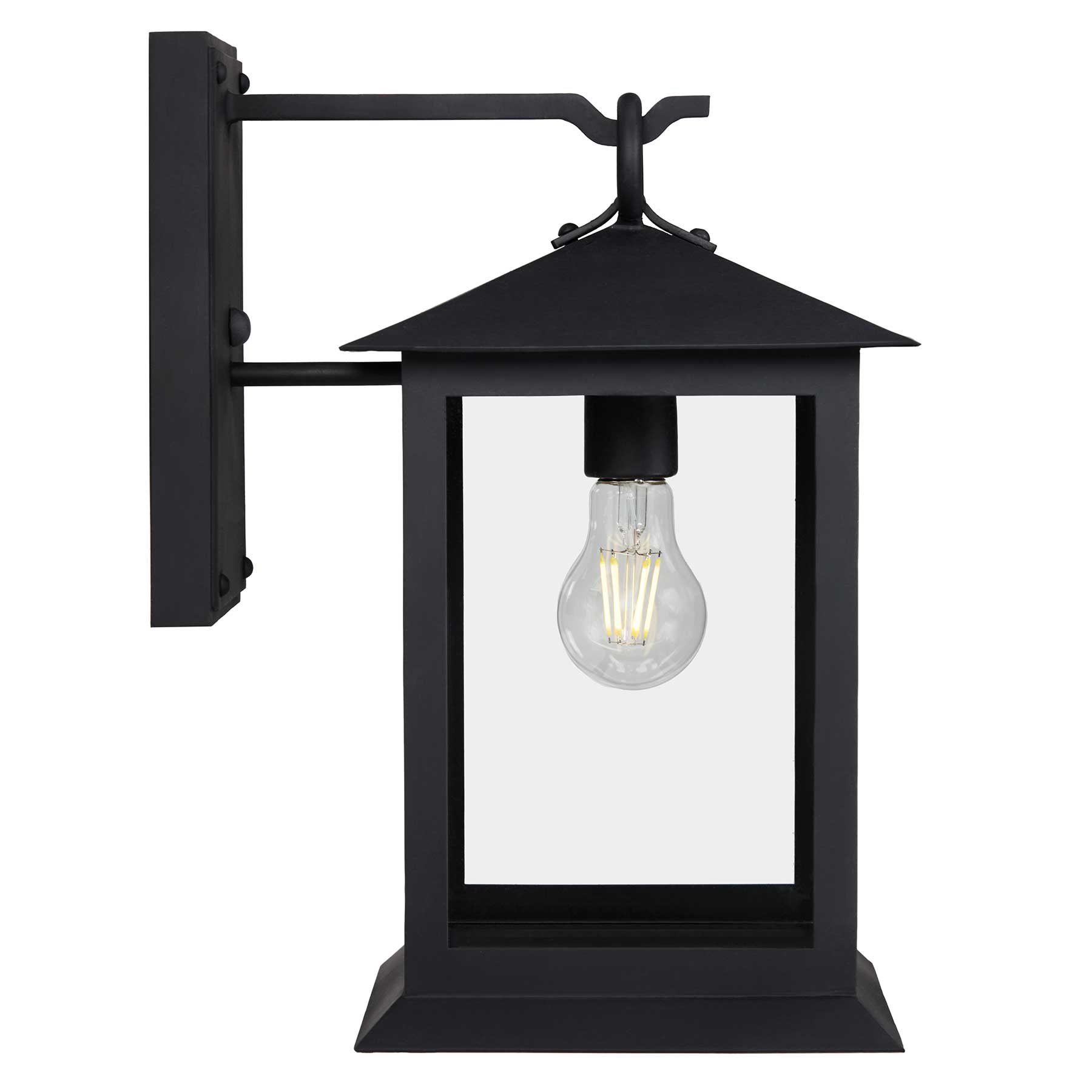 Meridian Arm Mount by Santa Barbara Lighting Company exterior lighting heavy gauge steel