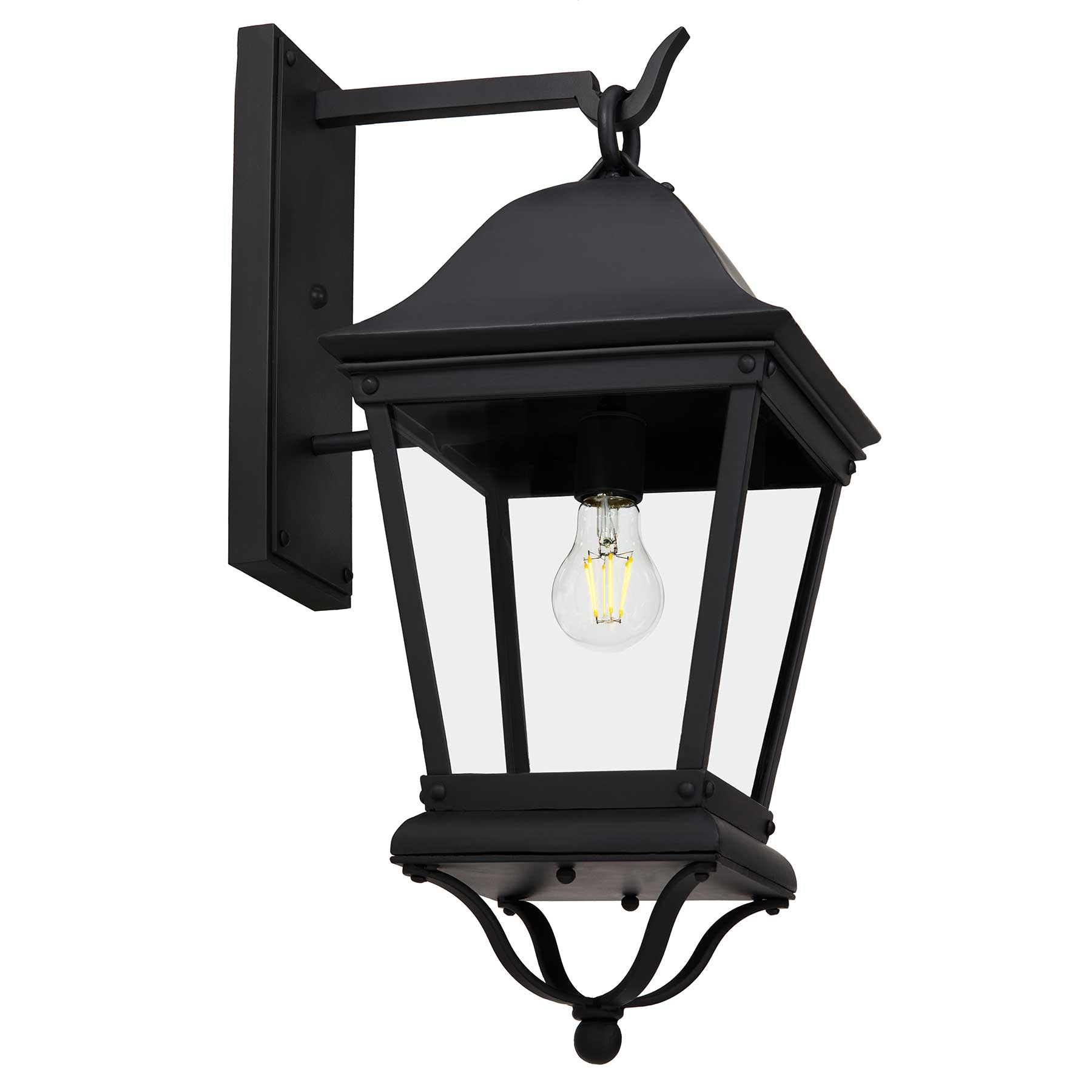 Victoria Arm Mount Lighting Fixture Exterior Lighting by Santa Barbara Lighting Company