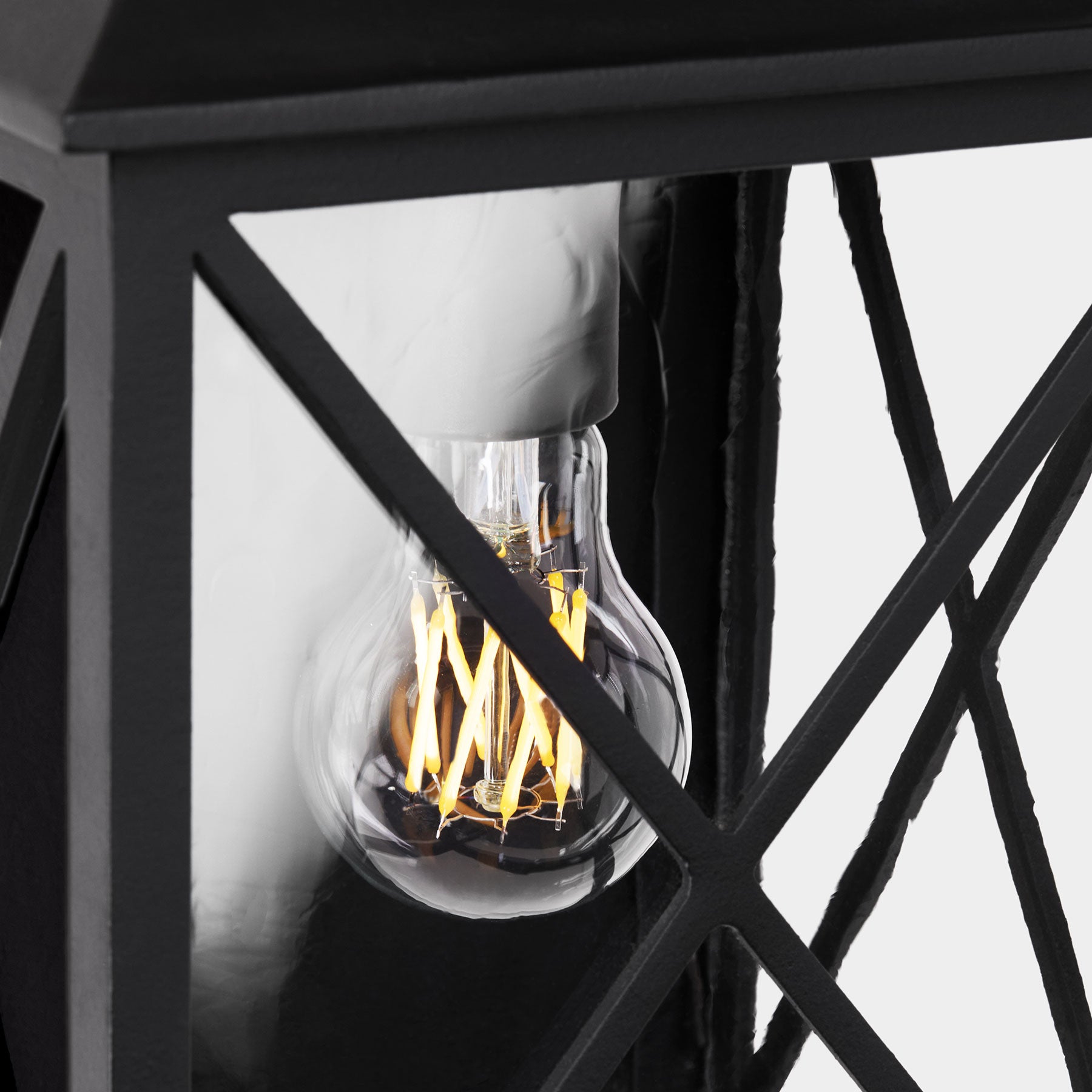 Handmade Exterior Outdoor Lighting by Santa Barbara Lighting Company | The Bridgeport X Wall mount