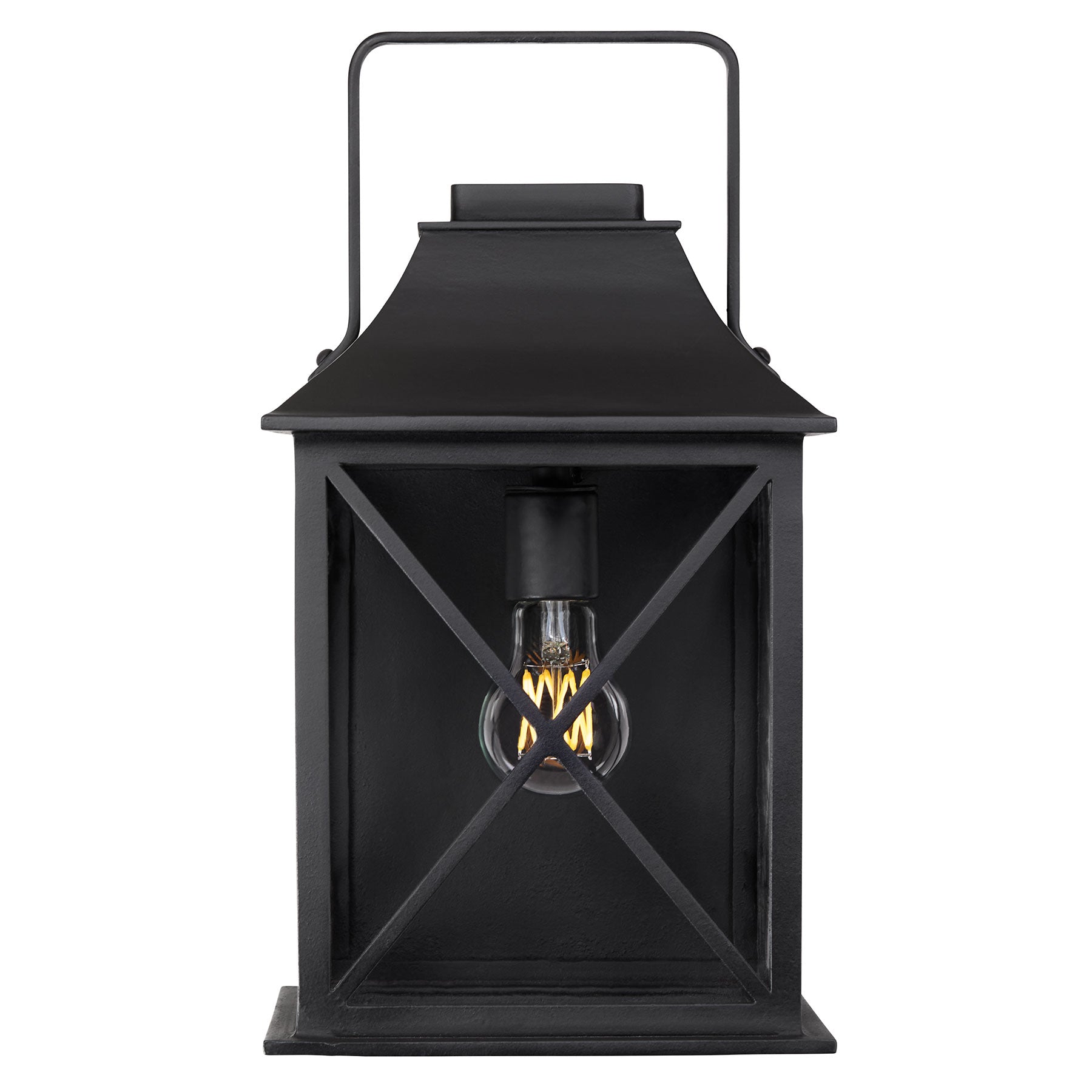 Handmade Exterior Outdoor Lighting by Santa Barbara Lighting Company | The Bridgeport X Wall Mount