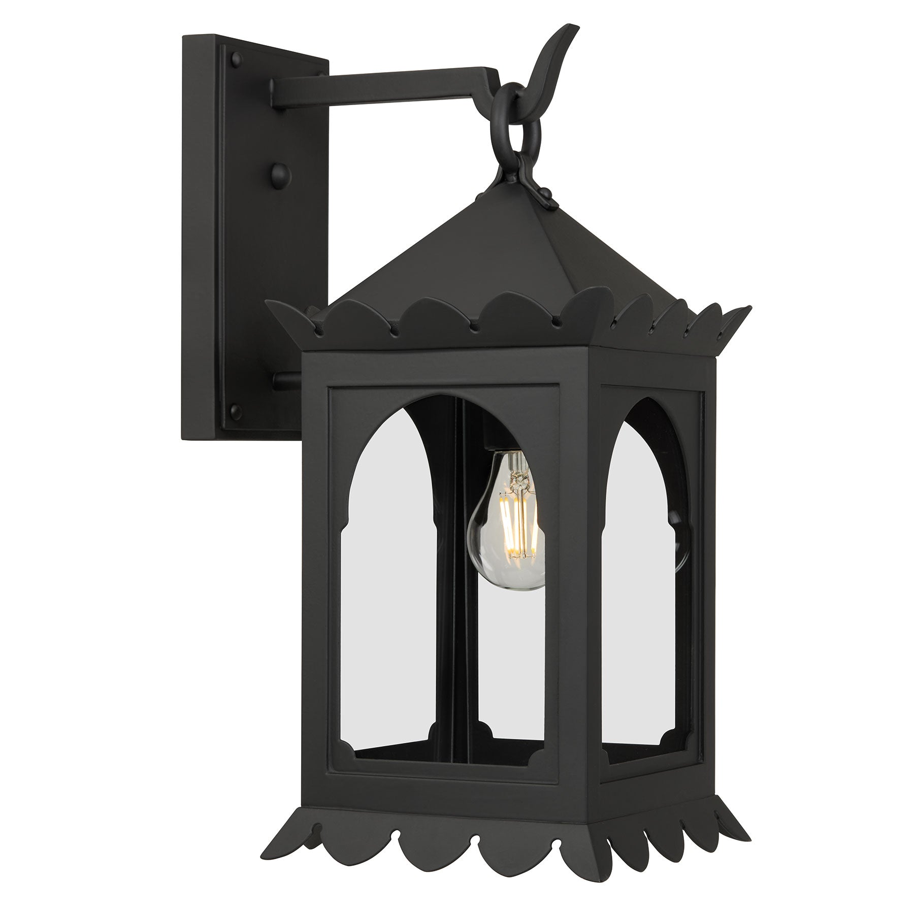 The Zara | Moorish Style Exterior Light Fixture by Santa Barbara Lighting Company | Exterior Handmade Lighting