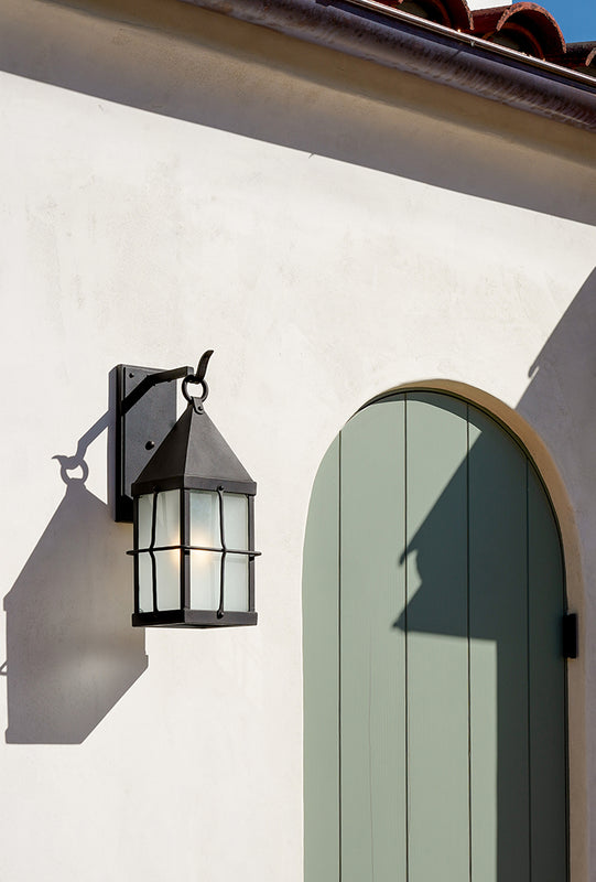 Serena wall Mount exterior lighting fixture home design Craftsman style