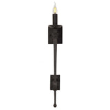 Traditional Torchiere by Santa Barbara Lighting Company heavy gauge steel exterior lighting wrought iron