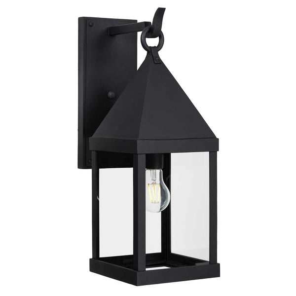 Serena Clara Arm Mount exterior lighting fixture by Santa Barbara Lighting Company
