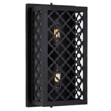 Shoreline Decorative Grid Flush Mount Modern Light Fixture