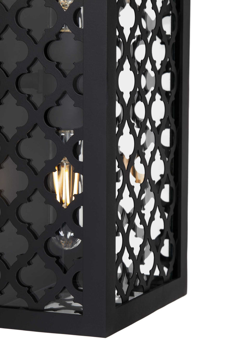 Shoreline Decorative Grid Flush Mount Modern Light Fixture